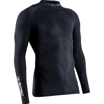 Pánská móda X-Bionic Energy Accumulator 4.0 Shirt Turtle Neck LS Men - opal black/arctic white XL