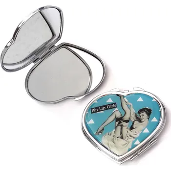 Kosmetické dámské zrcátko Lifetime Beauty v pouzdru