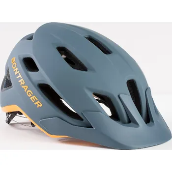 Cyklistická přilba Bontrager Quantum MIPS helma Ship Blue/Marigold, L