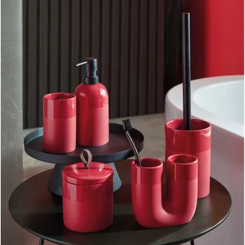 Dávkovač mýdla Dispenser mýdla bordový KLEINE WOLKE DEEP