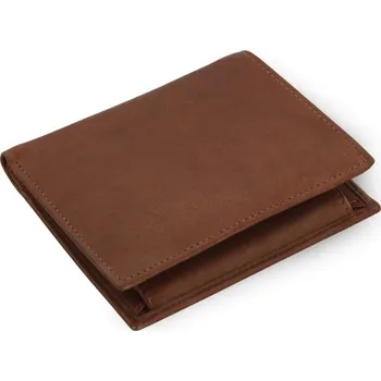 Peněženka Tmavě hnědá pánská kožená peněženka Jordan