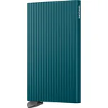 Kovové pouzdro na karty SECRID PREMIUM Cardprotector+ Fluted Teal tyrkysové