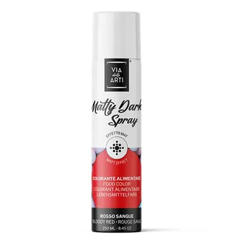 Pastelová barva ve spreji červená 250 ml - Solchim Food | Cukrářské potřeby