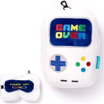 Cestovní polštářek Malý polštářek s maskou na oči - GAME OVER (Cestovní polštářek s maskou na oči - GAME OVER)