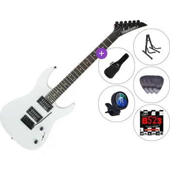 Elektrická kytara Jackson JS12 Dinky AH SET 3 Snow White Elektrická kytara