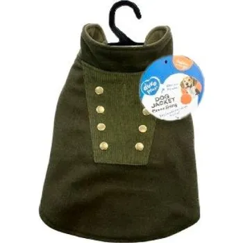 Obleček pro psa Duvo+ vesta pro psy ve stylu saka M 50cm zelená
