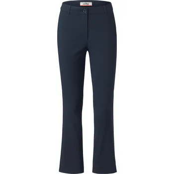 Dámské kalhoty 615541 - Tchibo - Bengalínové kalhoty ve zkrácené délce - vel. 38 - barva: modrá