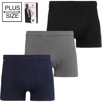 Boxerky MORAJ boxerky pánské MBX800-020 černá 6XL