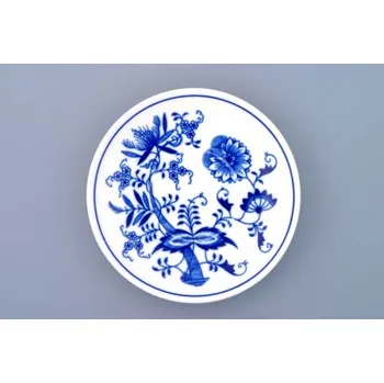 Jednorázové nádobí Cibulák Podšálek Baňák 15,5 cm originální cibulákový porcelán Dubí 2,jakost