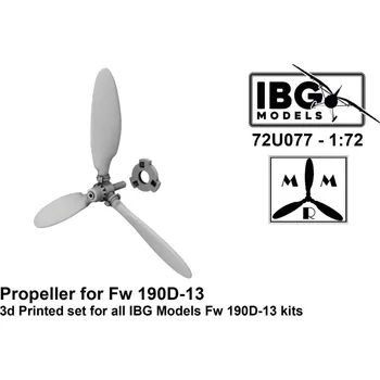 Plastikový model IBG 1/72 Propeller for Fw 190D-13 (3D-Printed)