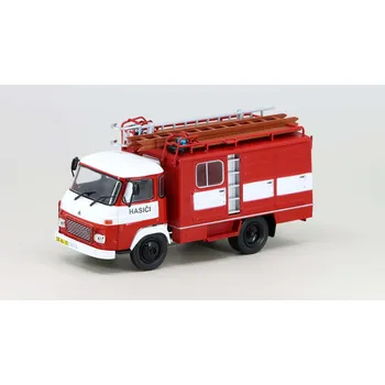 autíčko DeAgostini Avia A30 DA 12 Hasičske auto 1:43 - Legendární náklaďáky PRL-u časopis s modelem Avia A30 DA 12 Hasičske auto - kovový model