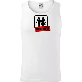 Bachelor Party - Game over (hetero) - Tílko pánské Core - S ( Bílá )