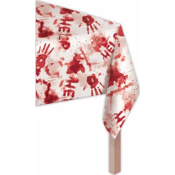 Plastový party ubrus Halloween Help 140 x 260 cm /BP