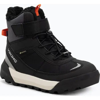 Dětská móda Dětské sněhule Viking Footwear Expower Warm GTX 1V SL black/grey