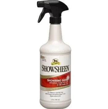 Kosmetika pro koně ABSORBINE Absorbine ShowSheen Lesk & Rozčesávač, láhev s rozprašovačem 950 ml