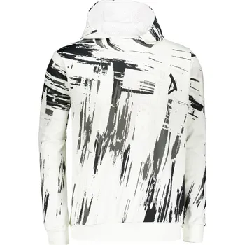 Pánská mikina Pánská mikina premium ALTISPORT VOJ/ALM010MI01 BÍLOČERNÁ S