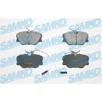 Brzdová destička Sada brzdových destiček, kotoučová brzda SAMKO 5SP986