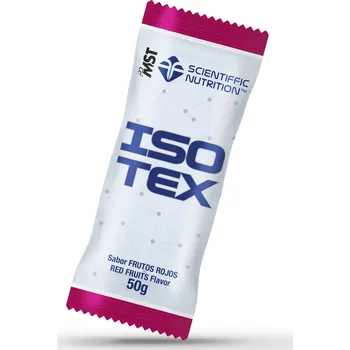 Iontový nápoj Scientiffic Nutrition Jednorázová dávka izotonického prášku Isotex 50 g (červené ovoce)