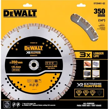 Pilový kotouč DeWALT Segmentový diamantový pilový kotouč, 350 mm DT20461 DT20461