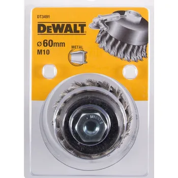 Příslušenství k brusce DeWALT Drátěný kartáč s kroucenými uzly pro úhlové brusky 75 mm, délka drátu 22 mm DT3492