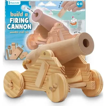 3D puzzle Fiesta Crafts Dřevěná skládačka Dělo