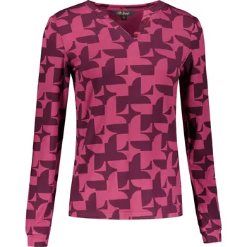 Dámské tričko Dámské triko ALTISPORT GINA VÍNOVÁ XXXL