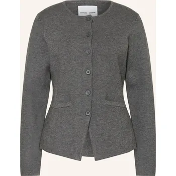 Dámský svetr Samsøe Samsøe Dámský Pletený Kardigan Salula, tmavě šedá, 40