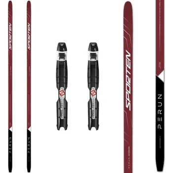 Běžky Dámský běžkový set SPORTEN Perun MgE W s vázáním NNN Prolink Bordová 182 cm 70 - 80 kg