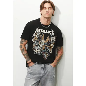 Pánské tričko Bavlněné tričko Medicine RS25.TSMA85 černá 99X, vel. M