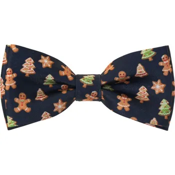 Motýlek Avantgard Motýlek s kapesníčkem, 575-19100, Modrá/perníček