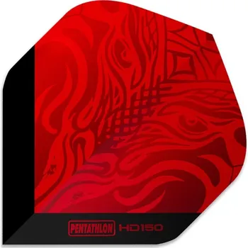 Příslušenství pro šipky Pentathlon Letky HD150 - Metallic - Red F4405