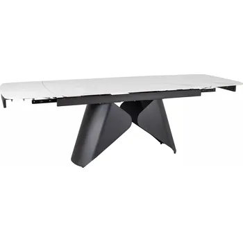 Jídelní stůl Rozkládací jídelní stůl Armando 160/240 bílý/černý