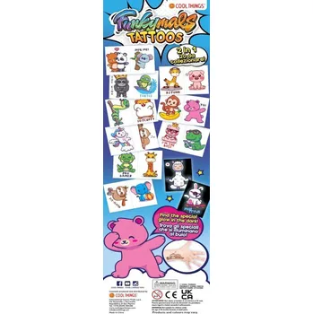 Odstranitelné tetování Dočasné tetování Funkymals