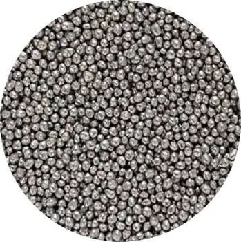 Cukrové perly stříbrné metalické 2mm 1kg - I LOVE CAKES | Skvělé pro Váš domácí dort