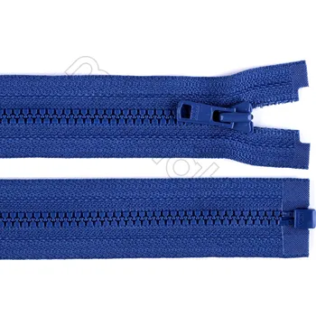 Zip Zip kostěný dělitelný VISLON® No 3 modrá 35 cm YKK