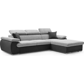 Sedací souprava Sedací souprava COOL | 281x191 cm | rozkládací + úložný prostor | PRAVÁ | šedá 06/17