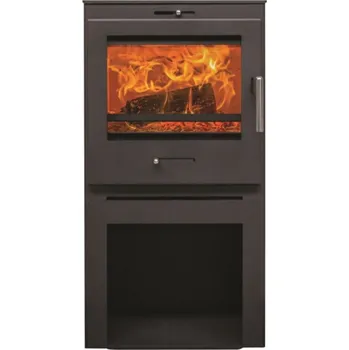 Krbová kamna HEDE 1D Krbová kamna černá 5 kW