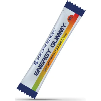 Bonbon Scientiffic Nutrition Energetické gumové bonbony 3x10 g (tutti frutti)