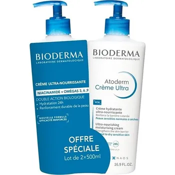 BIODERMA Cream Ultra 2 × 500 ml
