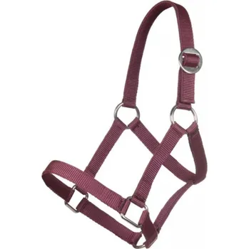 HKM Ohlávka - Mini shetty vínová