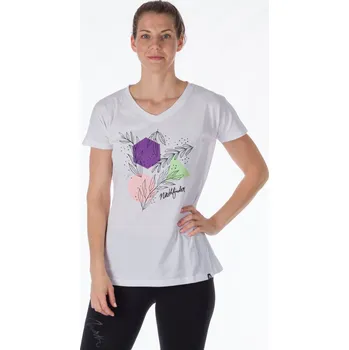 Dámské tričko Northfinder Dámské triko volný střih MAYME, bílá,