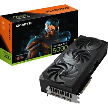 Grafická karta GIGABYTE GeForce RTX 5090 WINDFORCE OC 32G NVIDIA 32 GB GDDR7