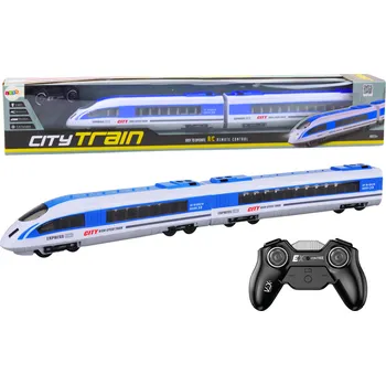 RC model auta RC vláček 65 cm, dálkově ovládaný - bílý