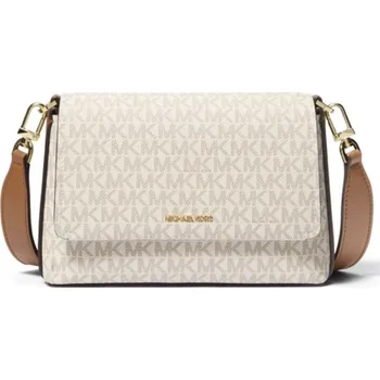 Crossbody kabelka Michael Kors messenger vanilla