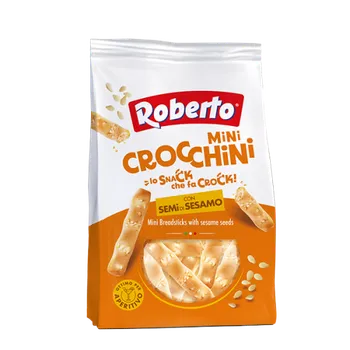 Slaná tyčinka Crocchini mini Roberto sezam 150g
