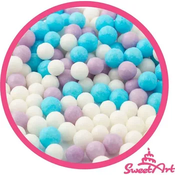 Jedlá dekorace na dort SweetArt cukrové perly Elsa mix 7 mm (80 g) ♡