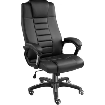 TecTake GmbH 400585 kancelářské křeslo z umělé kůže - černá