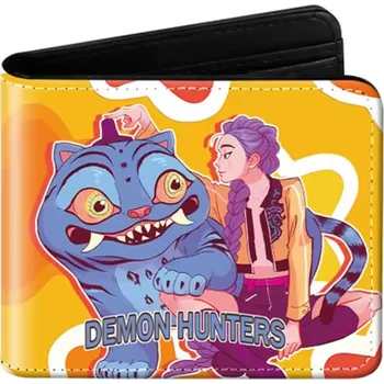 Kabelka KPop Demon Hunters (Lovkyně démonů) Peněženka s motivem Kpop Demon Hunters (11,5x9,5x2 cm) Motiv: J