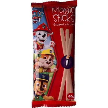 Čokoláda Tlapková patrola Tyčinky s bílou čokoládou 60g