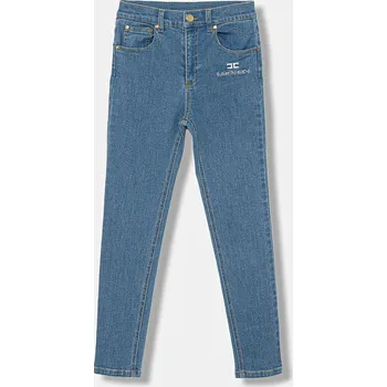 Chlapecké kalhoty Dětské rifle Elisabetta Franchi EFPA289.0.DS004 modrá 55X, vel. 158